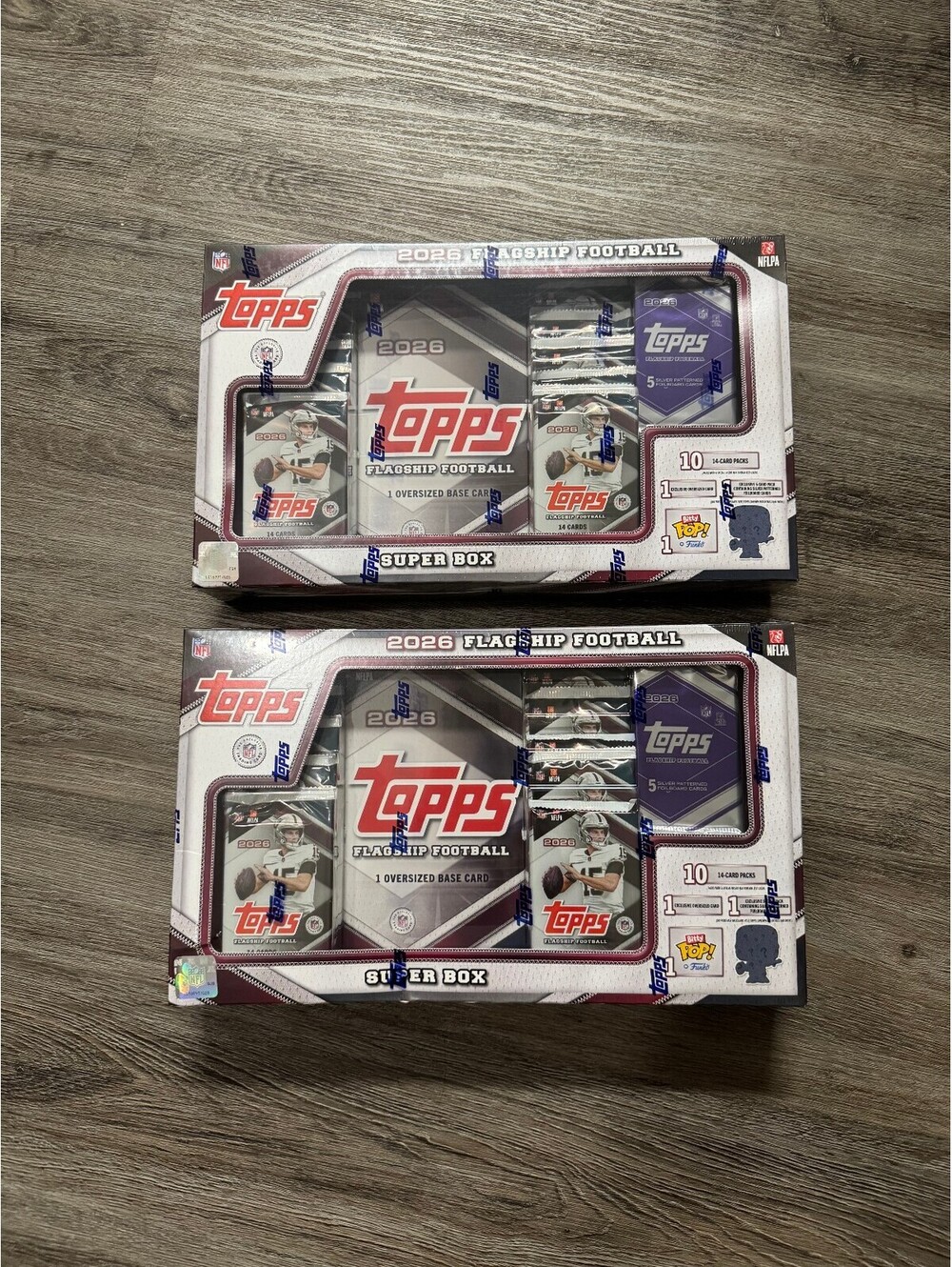 2x Topps 2026 Flagship Football NFL Super Box